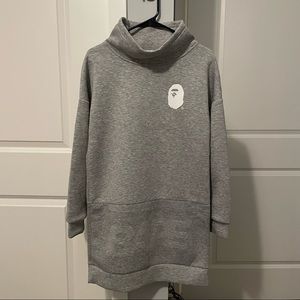 A Bathing Ape Funnelneck Sweater Dress